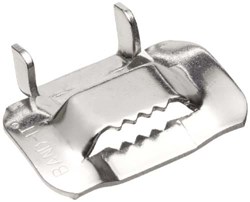 Show details for Strapping Steel Stainless Buckle Ear-Loc – 3/8" Picture of Strapping Steel Stainless Buckle Ear-Loc – 3/8"