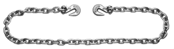 Show details for Chain Steel w/ Hook Clevis Domestic Cooper Campbell - 3/8"x20' (43) Picture of Chain Steel w/ Hook Clevis Domestic Cooper Campbell - 3/8"x20' (43)