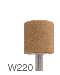 Show details for Stone 1” x 1” x 1/4" Mounted Point – W220 Picture of Stone 1” x 1” x 1/4" Mounted Point – W220