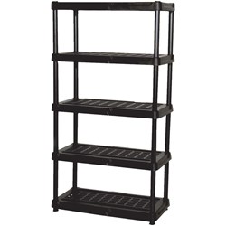 Show details for Contico 5-Tier Ventilated Plastic Shelving Picture of Contico 5-Tier Ventilated Plastic Shelving