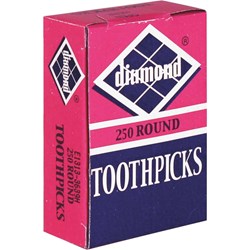 Show details for Diamond Round Toothpicks Picture of Diamond Round Toothpicks