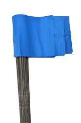 Show details for Wire Flag 4”x5” – Blue  Picture of Wire Flag 4”x5” – Blue