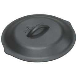 Show details for Lodge Seasoned Self-Basting Cast Iron Lid Picture of Lodge Seasoned Self-Basting Cast Iron Lid