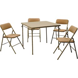 Show details for COSCO 5-Piece Table and Chair Set Picture of COSCO 5-Piece Table and Chair Set