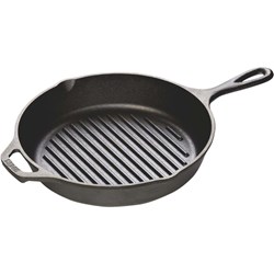 Show details for Lodge Cast Iron Grill Pan Skillet Picture of Lodge Cast Iron Grill Pan Skillet