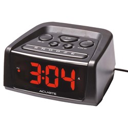 Show details for AcuRite Loud Electric Alarm Clock Picture of AcuRite Loud Electric Alarm Clock