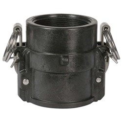 Show details for 1-1/2 In. Part D Female Cam & Groove Adapter Picture of 1-1/2 In. Part D Female Cam & Groove Adapter