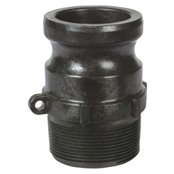 Show details for 1-1/2 In. Part F Male Cam & Groove Adapter Picture of 1-1/2 In. Part F Male Cam & Groove Adapter