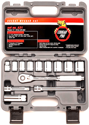 Show details for Socket Set w/ Ratchet Drive 3/8" 12 Point Wright - 13pc. Picture of Socket Set w/ Ratchet Drive 3/8" 12 Point Wright - 13pc.
