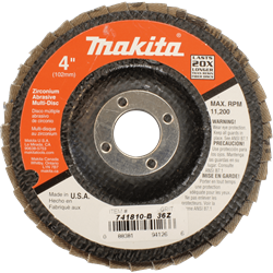 Show details for 4" x 5/8" Multi-Disc, 36 Grit, Angled Type 29, 10/pk Picture of 4" x 5/8" Multi-Disc, 36 Grit, Angled Type 29, 10/pk