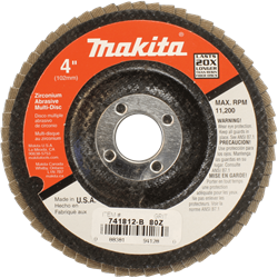 Show details for 4" x 5/8" Multi-Disc, 80 Grit, Angled Type 29, 10/pk Picture of 4" x 5/8" Multi-Disc, 80 Grit, Angled Type 29, 10/pk