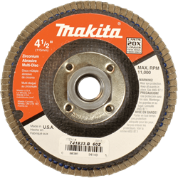 Show details for 4-1/2" Multi-Disc Hubbed, 60 Grit, Angled Type 29, 10/pk Picture of 4-1/2" Multi-Disc Hubbed, 60 Grit, Angled Type 29, 10/pk