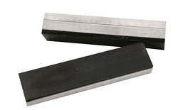 Show details for R-6.5, Rubber Face Jaw Cap, 6-1/2" Jaw Width Picture of R-6.5, Rubber Face Jaw Cap, 6-1/2" Jaw Width