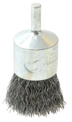 Show details for 1" Crimped Wire End Brush, .0104" Steel Fill Picture of 1" Crimped Wire End Brush, .0104" Steel Fill