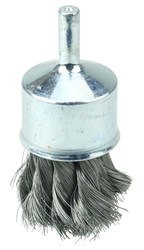 Show details for 1-1/8" Knot Wire End Brush, .006" Steel Fill Picture of 1-1/8" Knot Wire End Brush, .006" Steel Fill