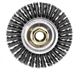 Show details for ROUGHNECK MAX 4" Stringer Bead Wheel, .020" Steel Fill, 5/8"-11 UNC Nut Picture of ROUGHNECK MAX 4" Stringer Bead Wheel, .020" Steel Fill, 5/8"-11 UNC Nut