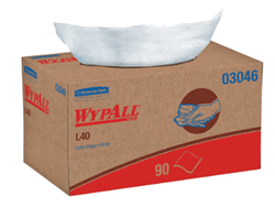 Show details for Shop Towel L40 Box – White  Picture of Shop Towel L40 Box – White