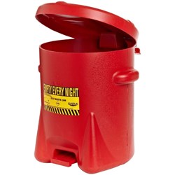 Show details for Oily Waste Can Poly Eagle – 10gal.  Picture of Oily Waste Can Poly Eagle – 10gal.