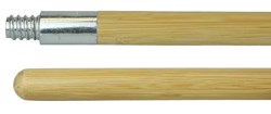 Show details for 60" Bamboo Handle, Threaded Metal Tip, 15/16" Diameter Picture of 60" Bamboo Handle, Threaded Metal Tip, 15/16" Diameter