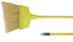 Show details for Large Angle Broom, Flagged Plastic Fill, 54" Overall Length Picture of Large Angle Broom, Flagged Plastic Fill, 54" Overall Length