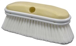 Show details for White Vehicle Wash Brush Kit; includes 12 Heads + 12 Handles (Flo Thru) Picture of White Vehicle Wash Brush Kit; includes 12 Heads + 12 Handles (Flo Thru)