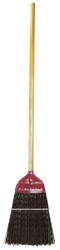 Show details for Metal Cap Upright Broom, Brown Poly Fill, 55" Overall Length Picture of Metal Cap Upright Broom, Brown Poly Fill, 55" Overall Length