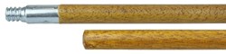 Show details for 48" Hardwood Handle, Threaded Metal Tip, 15/16" Diameter Picture of 48" Hardwood Handle, Threaded Metal Tip, 15/16" Diameter