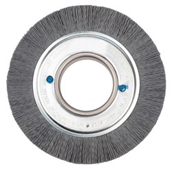 Show details for 6" Crimped Filament Nylox Wheel, .022/120SC Fill, 2" Arbor Hole Picture of 6" Crimped Filament Nylox Wheel, .022/120SC Fill, 2" Arbor Hole