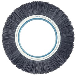 Show details for Burr-Rx 14" Crimped Filament Composite Hub Wheel, .055/120CG Fill, 7-1/4" Arbor Hole Picture of Burr-Rx 14" Crimped Filament Composite Hub Wheel, .055/120CG Fill, 7-1/4" Arbor Hole