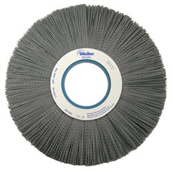 Show details for 12" Crimped Filament Nylox Wheel, .035/180SC Fill, 4-1/4" Arbor Hole Picture of 12" Crimped Filament Nylox Wheel, .035/180SC Fill, 4-1/4" Arbor Hole