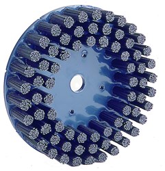 Show details for 10" Nylox Disc Brush, Rectangular Filament, 120SC Fill, 7/8" Arbor Hole Picture of 10" Nylox Disc Brush, Rectangular Filament, 120SC Fill, 7/8" Arbor Hole