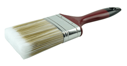 Show details for 3" Varnish Brush, Poly/Nylon Fill,  3" Trim Length, Red Foam Handle Picture of 3" Varnish Brush, Poly/Nylon Fill,  3" Trim Length, Red Foam Handle