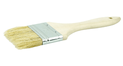Show details for 2-1/2" Vortec Pro Chip & Oil Brush, White Bristle, 1-3/4" Trim Length, Wood Handle Picture of 2-1/2" Vortec Pro Chip & Oil Brush, White Bristle, 1-3/4" Trim Length, Wood Handle