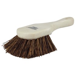 Show details for 8" Utility Scrub Brush, Palmyra Fill, Short Handle, Foam, Block Picture of 8" Utility Scrub Brush, Palmyra Fill, Short Handle, Foam, Block