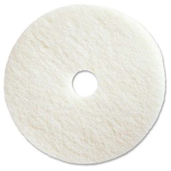 Show details for Floor Buffer Pad 20” Polishing White – 5pack Picture of Floor Buffer Pad 20” Polishing White – 5pack