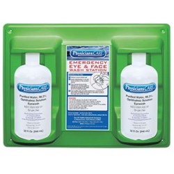 Show details for Eyewash Station w/ Solution Double - 16oz. Picture of Eyewash Station w/ Solution Double - 16oz.