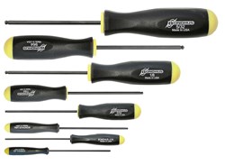 Show details for Set 8 Ball End Screwdrivers .050-5/32" Picture of Set 8 Ball End Screwdrivers .050-5/32"