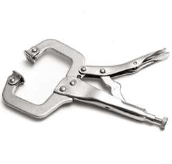 Show details for Vise-Grip Locking Clamp w/ Pads - 11" Picture of Vise-Grip Locking Clamp w/ Pads - 11"