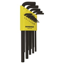 Show details for Set 13 Hex L-Wrench .050-3/8" - Long Picture of Set 13 Hex L-Wrench .050-3/8" - Long