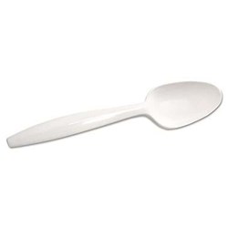 Show details for Utensil Spoon Weight Medium Style White - 1000ct.  Picture of Utensil Spoon Weight Medium Style White - 1000ct.