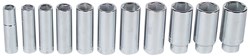 Show details for Socket Set Drive 1/2" Deep 6 Point Wright – 11pc.  Picture of Socket Set Drive 1/2" Deep 6 Point Wright – 11pc.