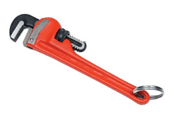 Show details for Tools at Height, Ridgid Tools at Height 10" Cast Iron Pipe Wrench Picture of Tools at Height, Ridgid Tools at Height 10" Cast Iron Pipe Wrench