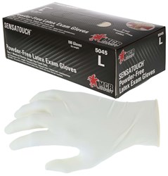 Show details for Disposable Medical Grade Latex Glove 5mil. Non-Powdered Textured – S Picture of Disposable Medical Grade Latex Glove 5mil. Non-Powdered Textured – S