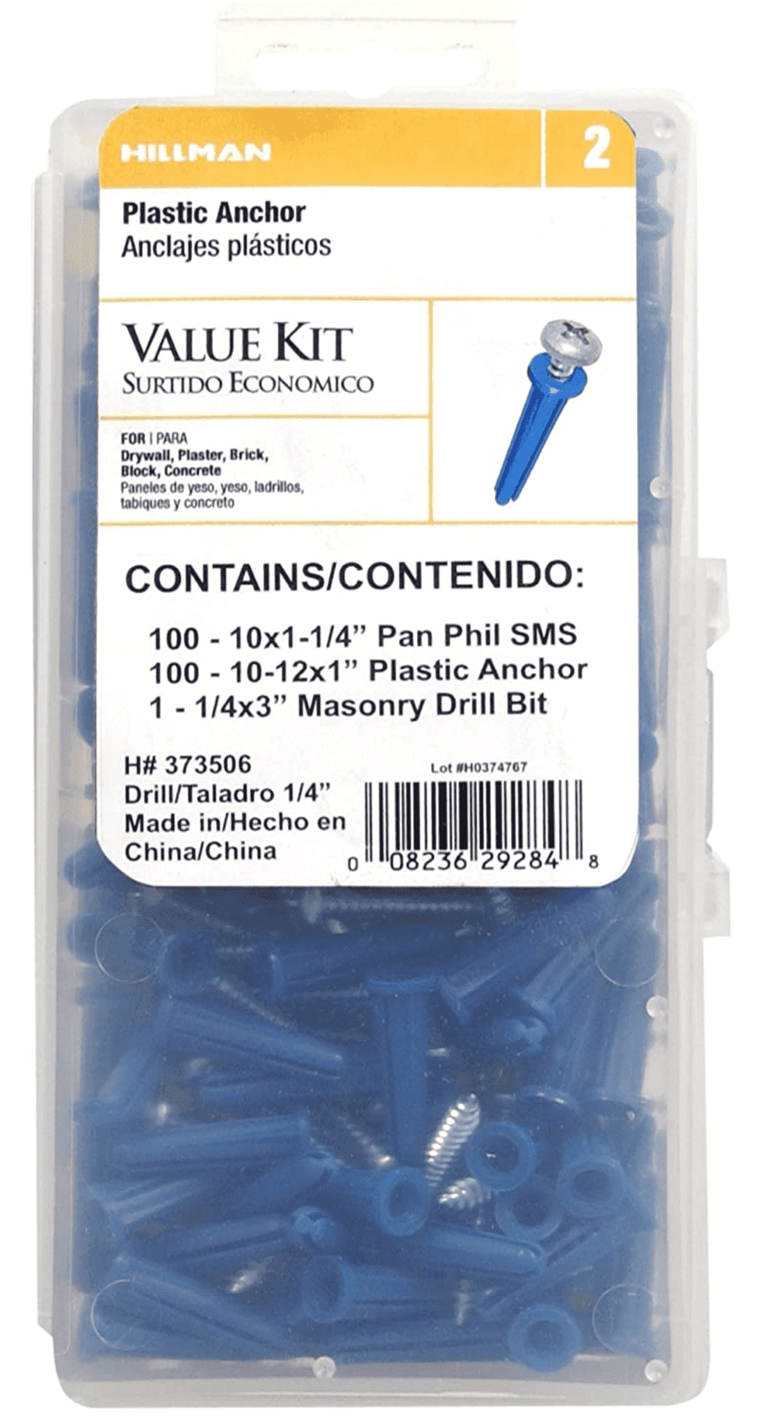 Picture of Hillman Value Anchor Kit