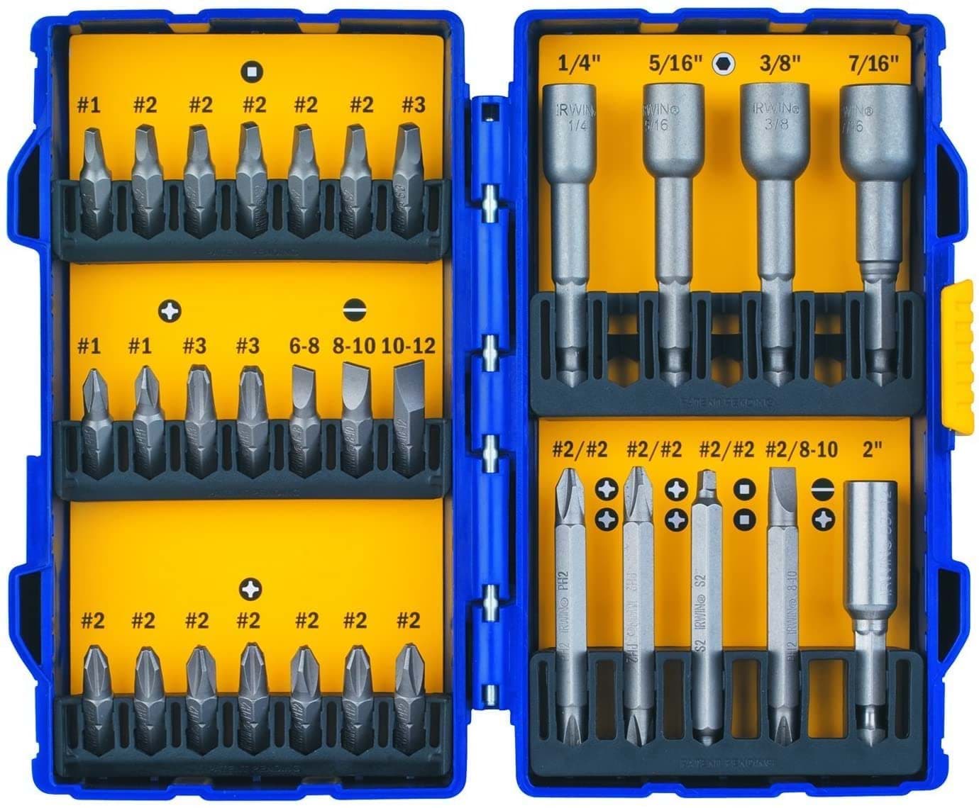 Picture of Drill Bit Driver Screw Set Irwin – 30pc. 