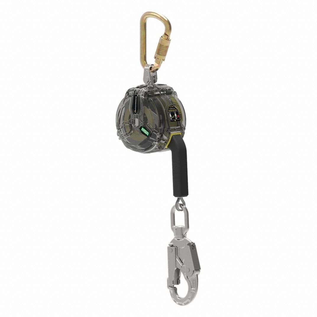 Picture of V-TEC Standard Cable SRL, 50' (15m), Galvanized Cable, Steel Swivel Snaphook, ANSI