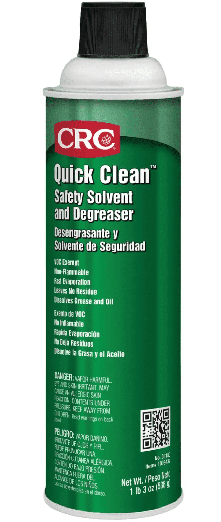 Picture of Quick Clean Safety Solvent and Degreaser, 19 Wt Oz
