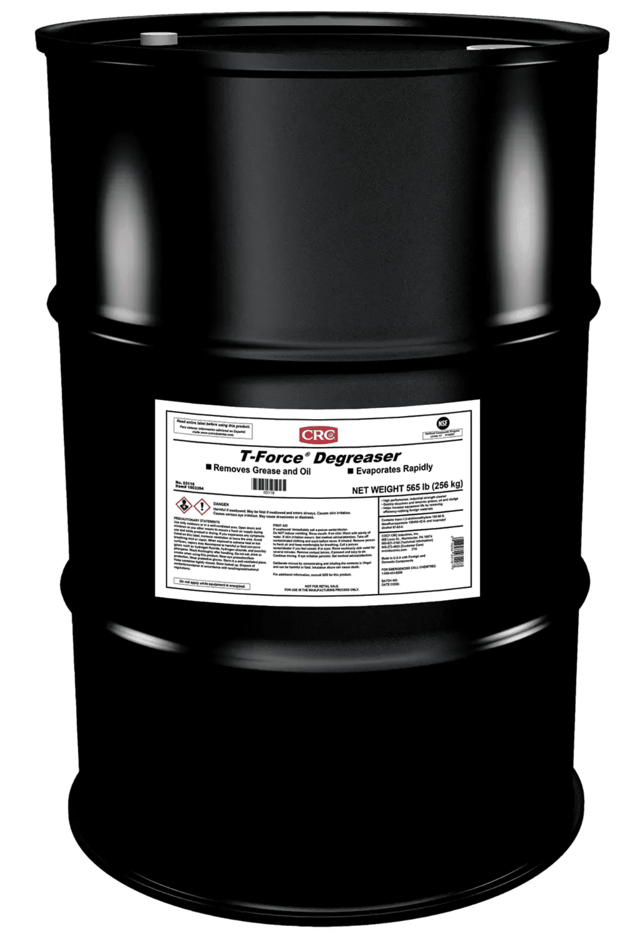 Picture of T-Force Degreaser, 55 Gal