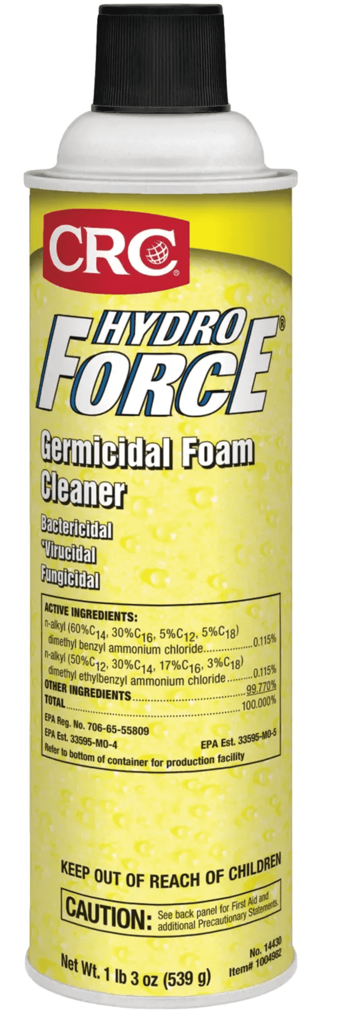 Picture of HydroForce Germicidal Foam Cleaner,  19 Wt Oz