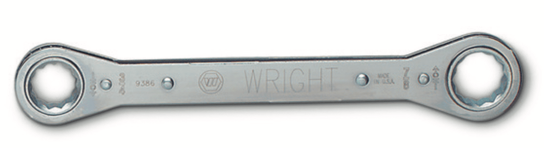 Picture of Ratcheting Box Wrench 12 Pt. Wright - 1-1/16" x 1-1/4"